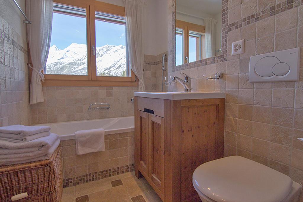 Chalet Haus Perla Саас-Фее Стая снимка