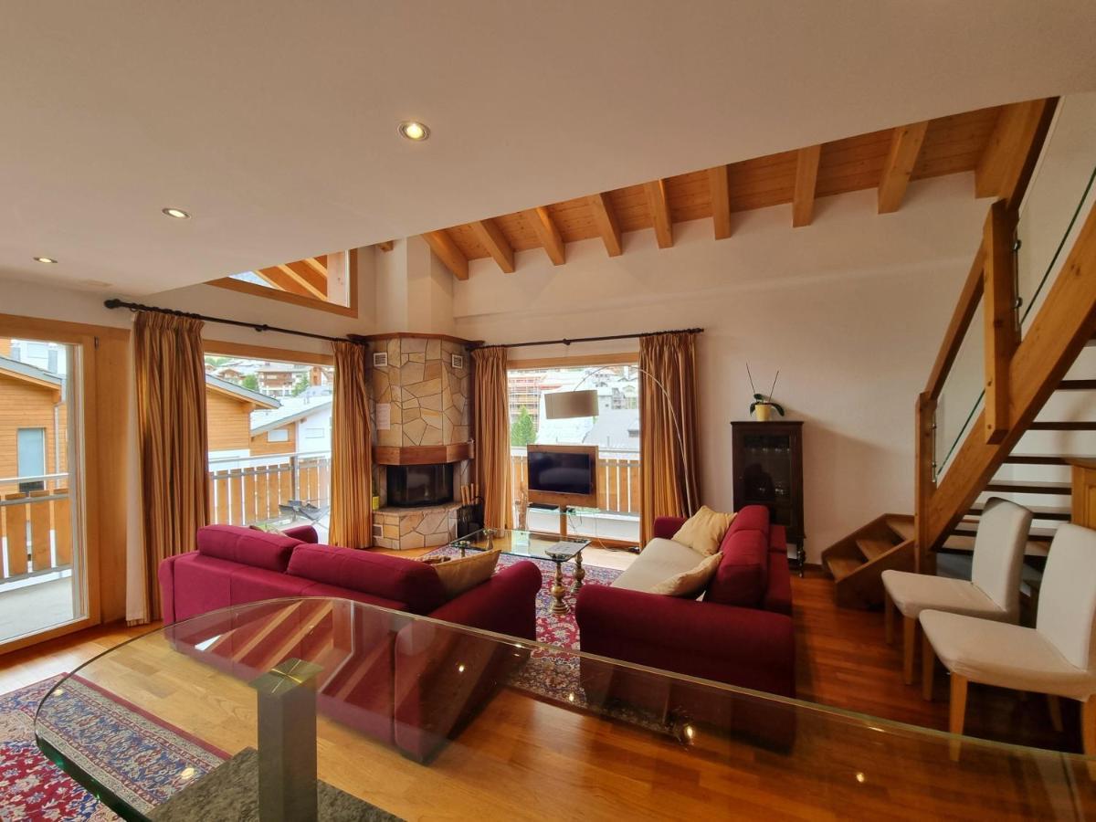 Chalet Haus Perla Саас-Фее Екстериор снимка