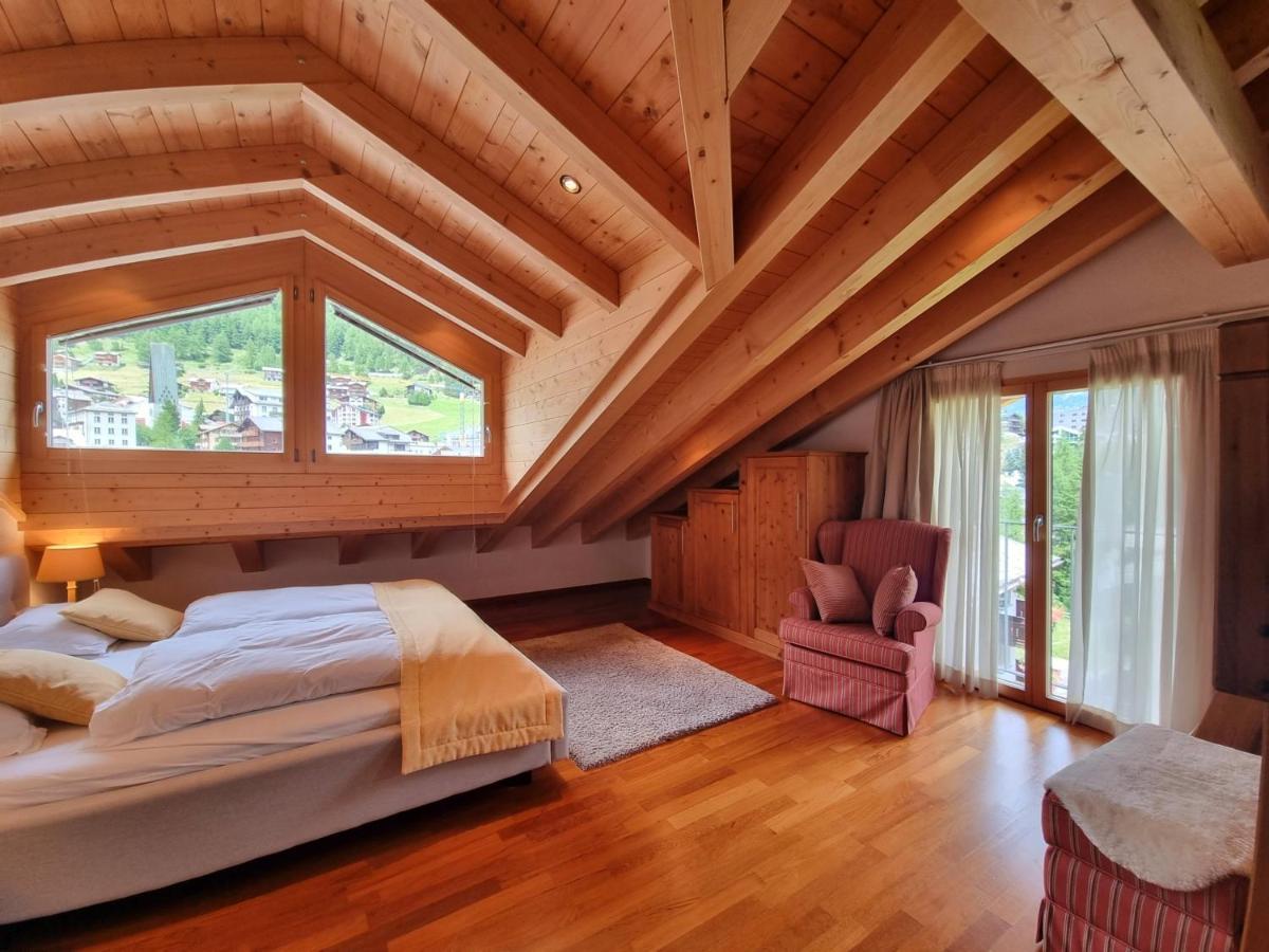 Chalet Haus Perla Саас-Фее Екстериор снимка